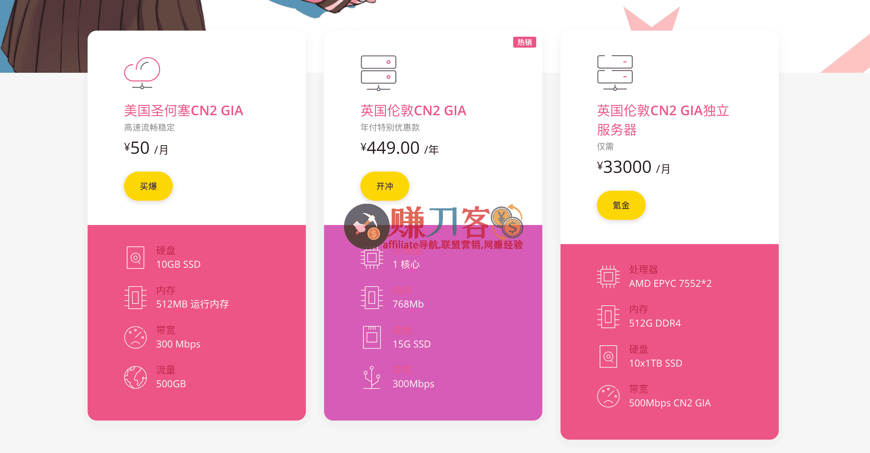 最新akkocloud优惠码2026,美国和欧洲CN2 GIA年付299元,提供VPS和独立服务器租用托管服务-图片2